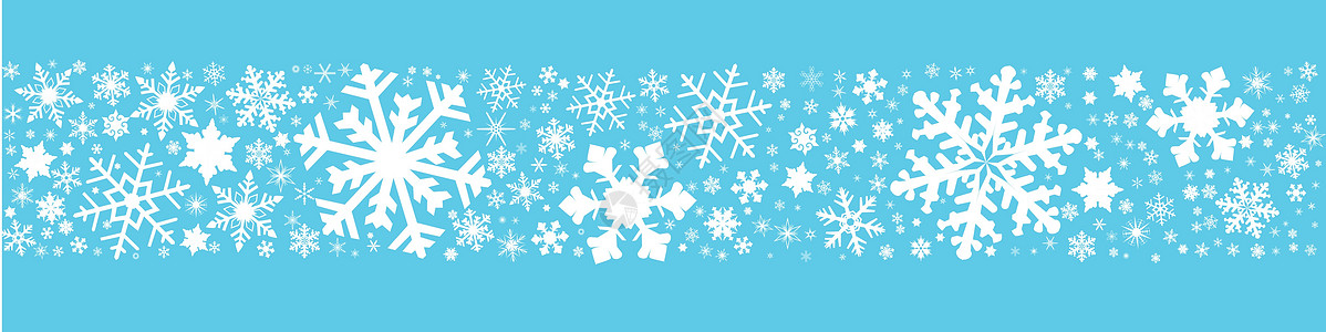 Snowflake 冬雪条艺术品天气艺术绘画红色白色横幅雪花图片