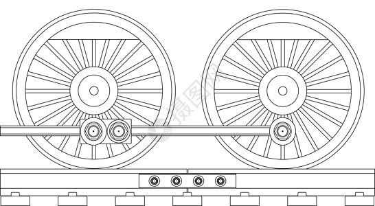 蒸气列车轮运动运输乘客插图铁路力量铁轨车辆机车火车图片