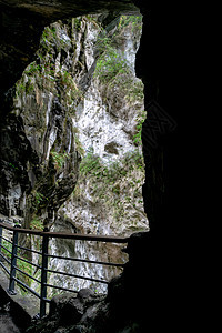 Taroko国家公园山洞(Taroko峡谷风景区)位于台湾图片