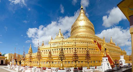 缅甸艺术寺庙历史旅行佛教徒异教徒文化宗教金子教会图片