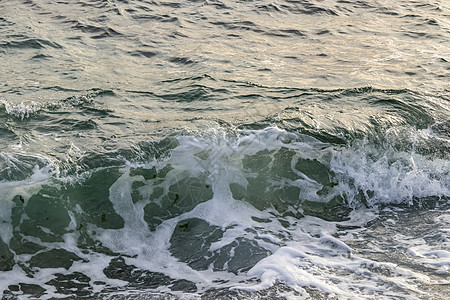 大海风景背景和壁纸的自然大海观圆形石头太阳屏幕海面海浪环境场景墙纸风景假期背景