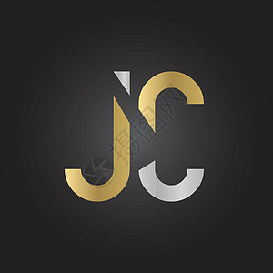 咨询公司创意字母 JC 标志设计矢量模板 初始链接字母 JC 标志设计咨询营销网络首都公司金融商业极简主义者品牌插画