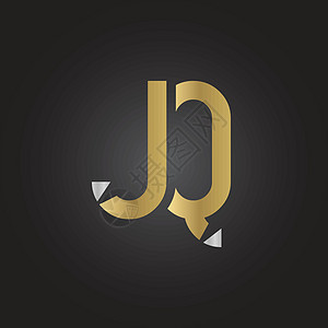 创意字母 JQ 标志设计矢量模板 初始连接字母 JQ 徽标设计公司营销金融商业技术极简咨询首都网络会计图片