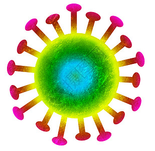 科罗纳病毒或细菌 彩虹国家模拟范围全球危机背景图片