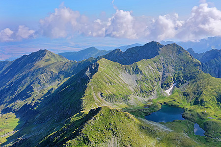 冰川谷和山羊湖图片