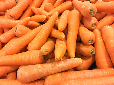 兔子胡萝卜超市的胡萝卜 健康的概念 选择性焦点背景