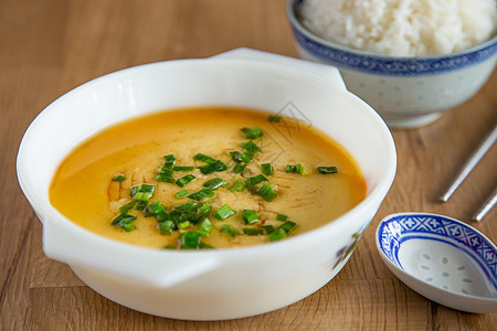 传统中国蒸蛋蒸汽食物饮食蔬菜厨房美食图片