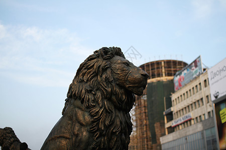 斯科普里狮子纪念碑图片
