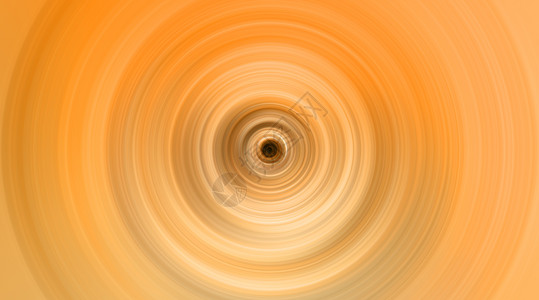 抽象的圆形背景 发散圆圈的图像 旋转波纹橙子运动黄色墙纸同心活力技术插图光学图片