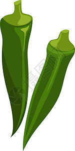 绿色天花 插图 白色背景矢量夹子蔬菜饮食植物女士收成美食营养生活水果图片