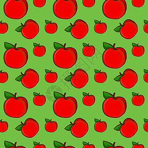 白色背景上的红苹果食物水果纺织品叶子包装铅笔红色厨房花园墙纸图片