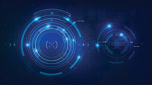 未来科技深蓝色抽象背景 00公司商业蓝色活力技术工程科学电脑全球网络图片