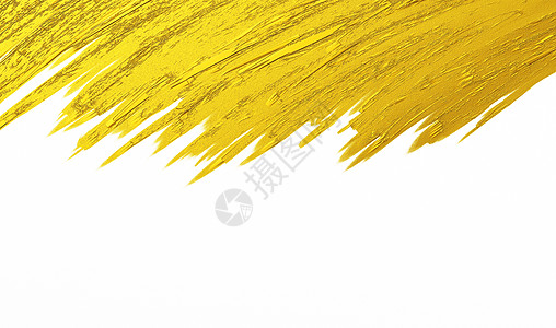 白色背景上的金色笔触纹理卡片墙纸材料框架奢华中风艺术刷子金子代金券图片