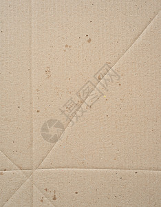带有油渍的盒子的牛皮纸碎片回收黄色框架床单材料工艺棕色纸板纸盒圆形图片