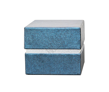 白色背景上的礼品盒分隔符风格礼物盒庆典丝带蓝色盒子周年作品纪念日装饰图片