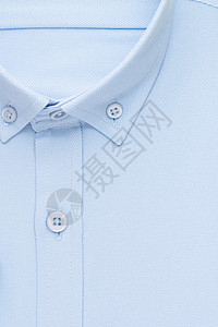 衬衫 顶视图服饰蓝色裁剪服装纺织品材料购物棉布衣服织物图片