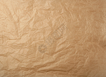 折叠棕褐烤纸纸厨房包装烘烤烹饪羊皮纸空白黄色棕色乡村床单背景图片