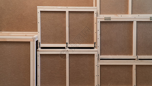 用于运输的木箱铰链出口正方形团体房子木材包装船运扣眼手工图片
