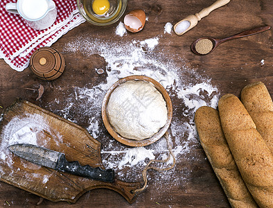 用酵母豆做面包 用圆形面粉做饭图片