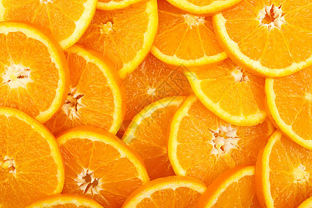 橙色切片团体肉质食欲橘子饮食圆形框架营养水果果汁图片