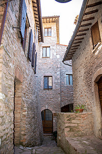 山上古老的马赛里诺村文化建筑学教会旅游建筑地标历史性历史遗产街道图片
