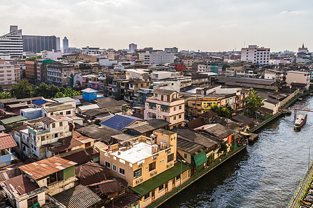 曼谷市风景和日间曼谷建筑 是泰国的首都 也是广受欢迎的旅游胜地 单位 千美元商业天空办公室市中心旅行街道全景购物运河摩天大楼图片