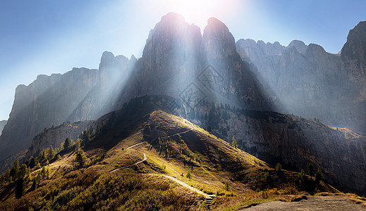 意大利 欧洲和意大利的Dolomites图片