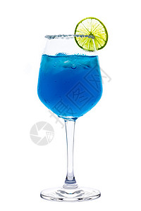 蓝鸡尾酒与Lime/Blue鸡尾酒图片