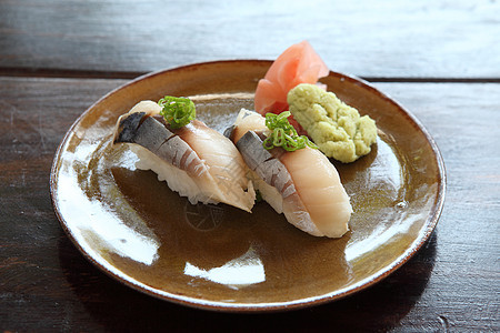 沙巴寿司 麦加鲭鱼文化午餐美食饮食海藻食物用餐寿司海鲜图片