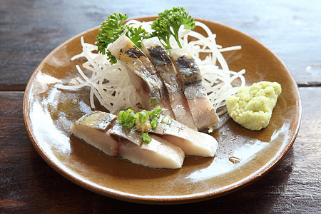 竹鱼用餐海藻午餐杯子海鲜鲭鱼文化寿司美食饮食图片
