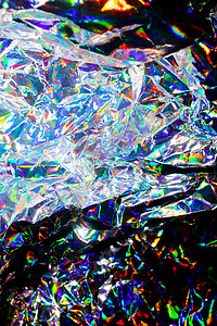 全息抽象闪亮背景海报技术闪光纸屑墙纸金属水晶彩虹火花艺术图片