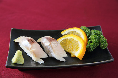 沙巴寿司 麦加午餐海鲜杯子寿司饮食文化美食鲭鱼用餐食物图片