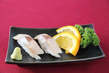 沙巴寿司 麦加海藻海鲜用餐杯子食物文化鲭鱼饮食寿司美食图片