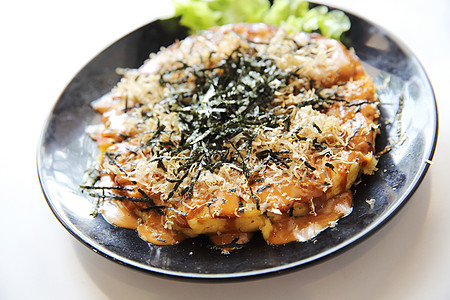 日食 日本披萨特产红烧来源饮食午餐猪肉美食面粉文字课程图片