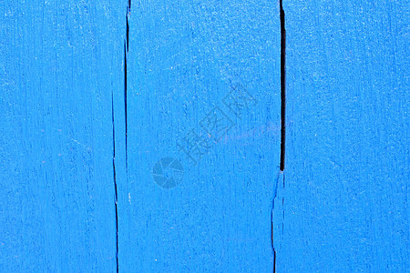 破碎的蓝色油漆木板背景图片