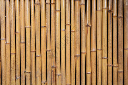 泰国风格的竹屋墙栅栏装饰木板材料枝条风化竹子热带框架文化图片
