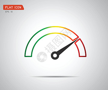 性能测量 徽标 Speedicon 矢量它制作图案拨号指标界面速度网站车速技术唱歌力量供应商图片