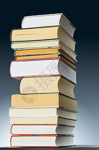 书本堆叠白色教育科学图书馆教科书图书黄色文档学校文学图片