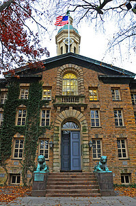 2011年11月15日 NJ  2011年11月15日 普林斯顿 前方的铜老虎大厅研究大学教育学生学校机构球衣学院建筑学图片