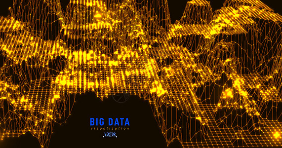 抽象 3D 大数据可视化 纠结的图形数据流 信息图表线程数据 未来派社交网络 技术矢量背景 商业智能的表示安全网络墙纸毛刺音乐噪图片