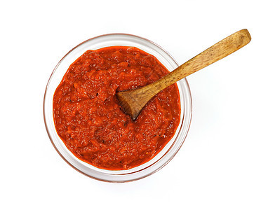意大利传统红害虫白色蔬菜香蒜小吃美食红色食物图片