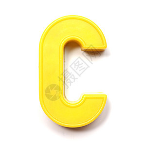 磁性大写字母C背景图片