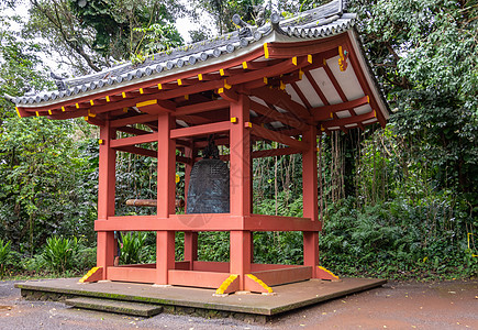 卡尼奥赫比约多佛寺外的圣钟厅纪念馆信仰佛教徒寺庙谷兼尾寺庙宗教公园图片