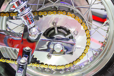 摩托车后链 新概念设计的详细内容齿轮车轮运输工业发动机机器金属车辆图片