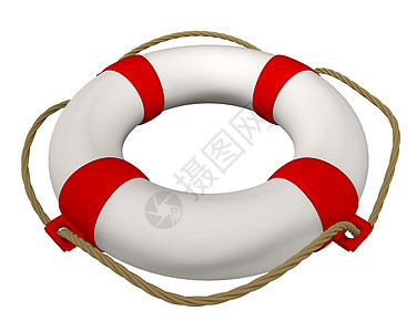 带绳子的救生衣救生员情况帮助救生圈游泳浮标生活保险救命戒指图片