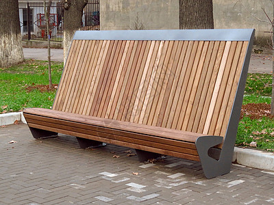 木林公园法官椅子金属硬木座位公园照片木板花园棕色木头图片