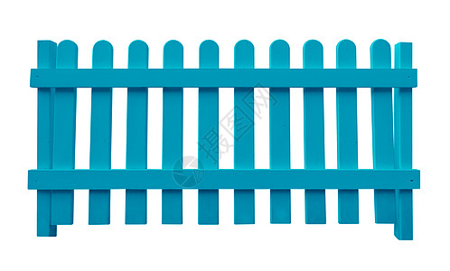 木围栏-浅蓝色背景图片