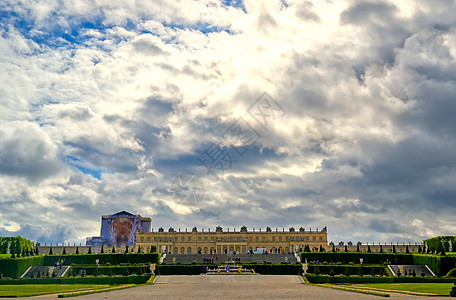 法国凡尔赛王宫城堡喷泉公园旅游纪念碑旅行皇家历史遗产地标图片