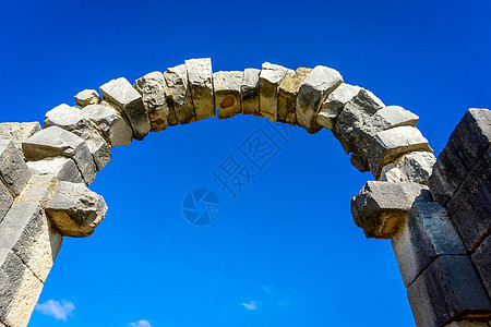 摩洛哥穆拉伊德里斯的天空纪念碑文化历史性首都帝国废墟大理石旅游古董图片