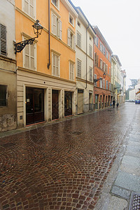 Parma历史中心地标街道住宅房子景观建筑城市历史性旅游建筑学图片